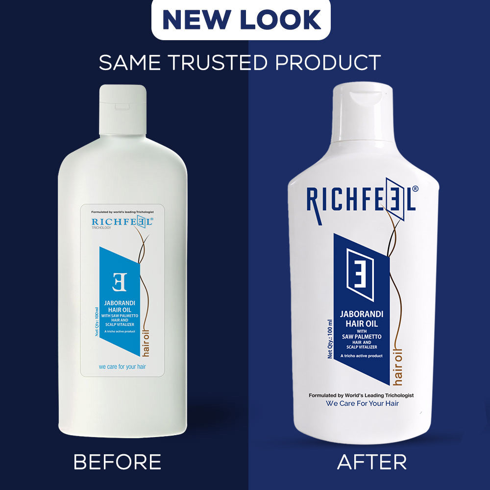 Richfeel Jaborandi Hair Oil With Saw Palmetto 100 Ml