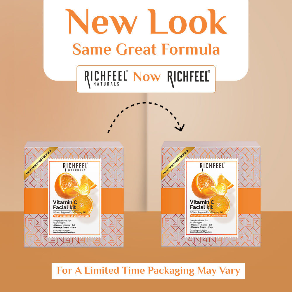 Richfeel Brightening Facial Kit Enriched With Vitamin C 30gm