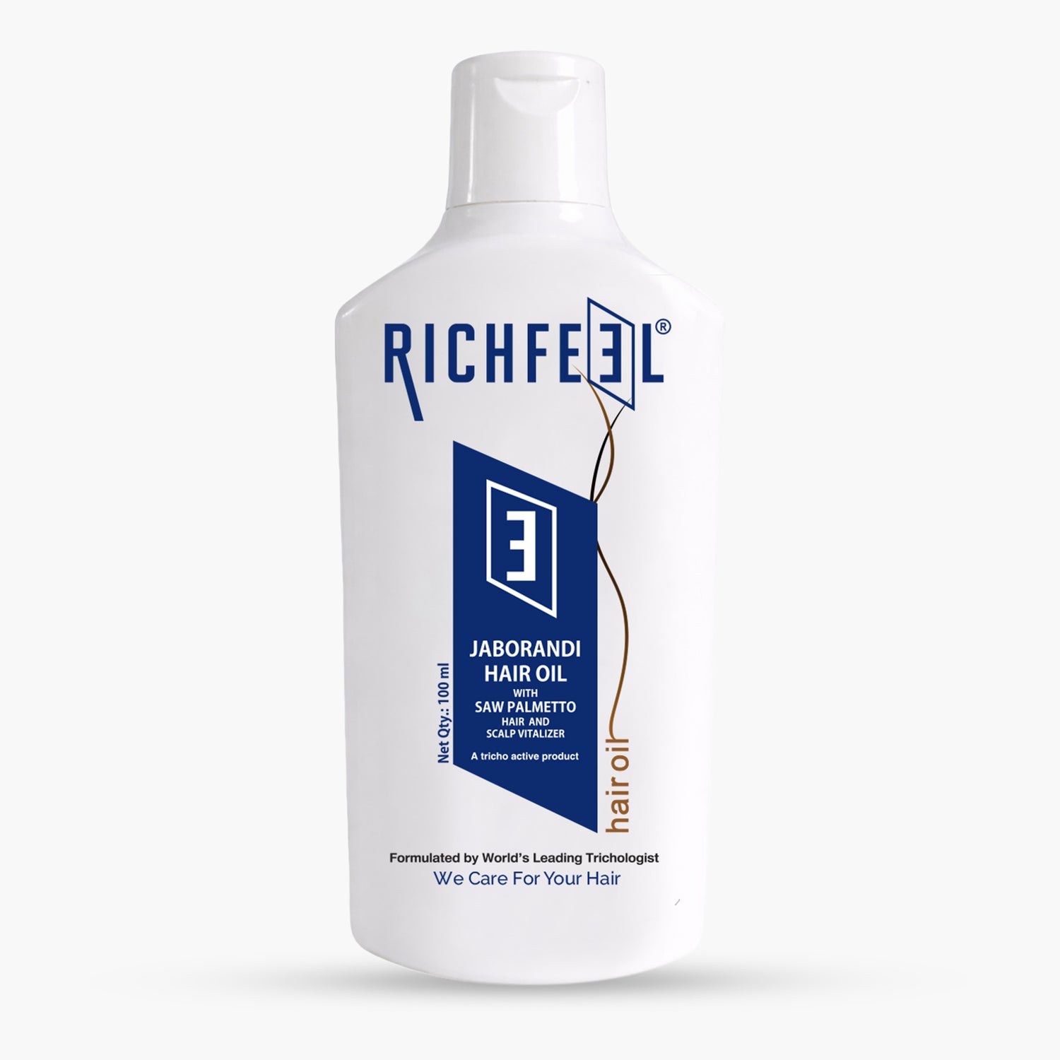 Richfeel Jaborandi Hair Oil With Saw Palmetto 100 Ml
