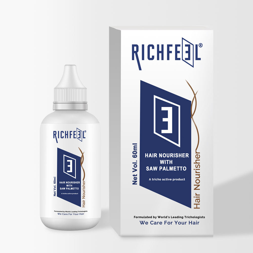 Richfeel Hair Nourisher With Saw Palmetto 60 Ml