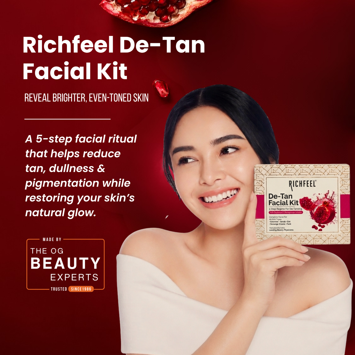 Richfeel Detan Facial Kit 30 g