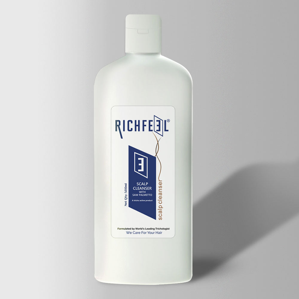 Richfeel Scalp Cleanser With Saw Palmetto 500 Ml