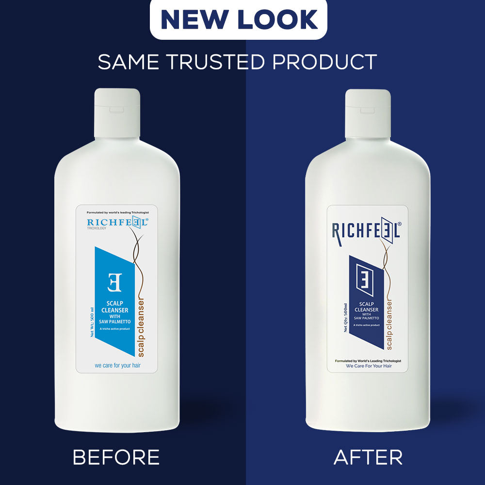 Richfeel Scalp Cleanser With Saw Palmetto 500 Ml