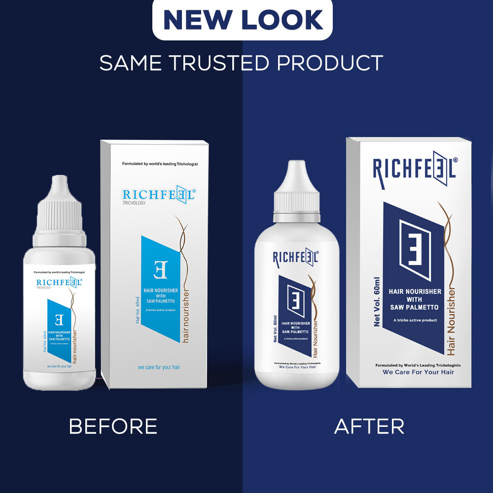 Richfeel Hair Nourisher With Saw Palmetto 60 Ml