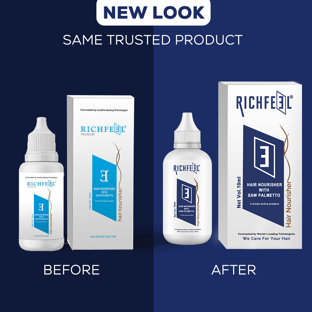 Richfeel Hair Nourisher With Saw Palmetto 10 Ml