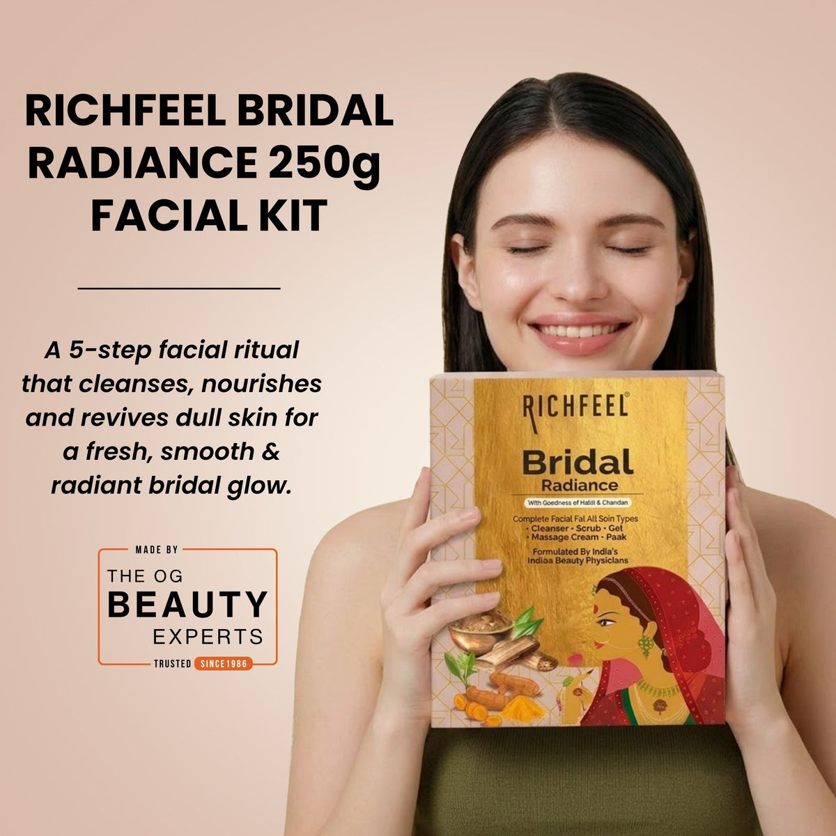 Richfeel Bridal Radiance Facial Kit 250 g