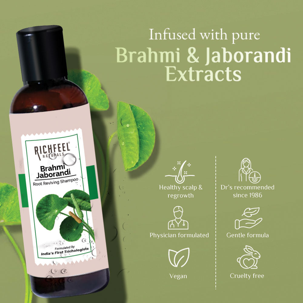 Richfeel Brahmi Jaborandi Root Reviving Shampoo 100ml