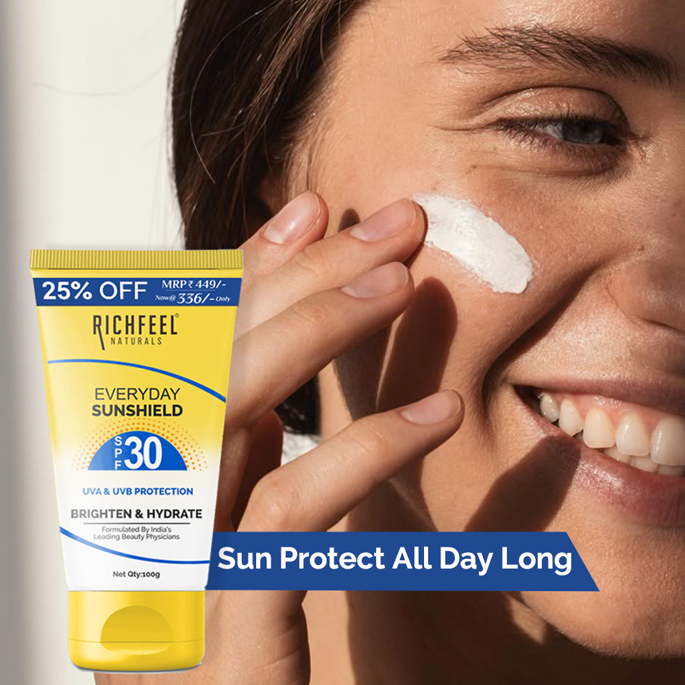 Richfeel Sunshield (With SPF 30) 100 Gms 25% Off