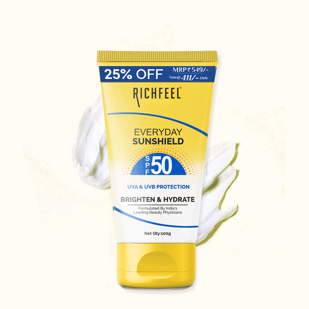 Richfeel Sunshield (With SPF 50) 100 Gms 25% Off