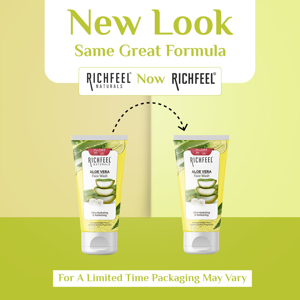 Richfeel Aloevera Face Wash 100g