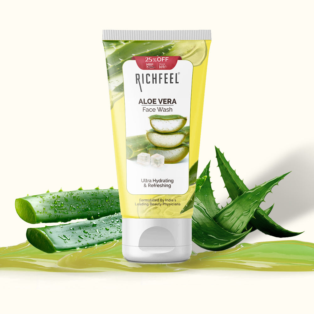 Richfeel Aloevera Face Wash 100g