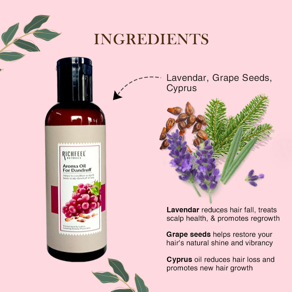 Richfeel Aroma Oil for Dandruff 100 ml Pack of 2