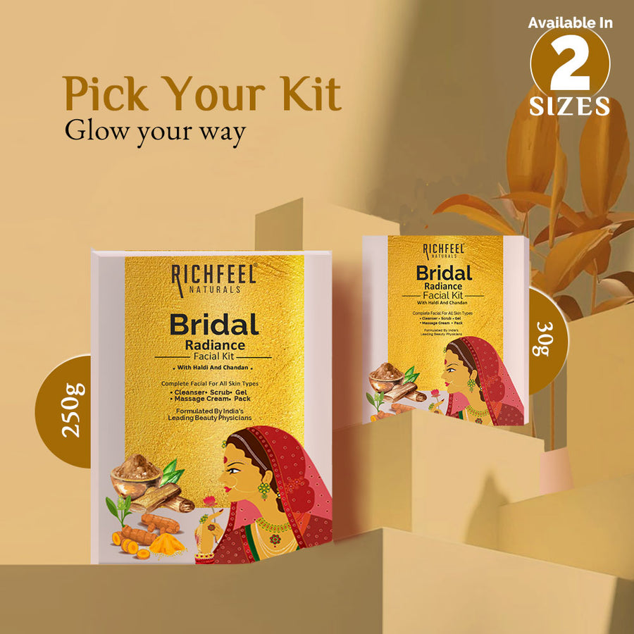 Richfeel Bridal Radiance Facial Kit 250 g