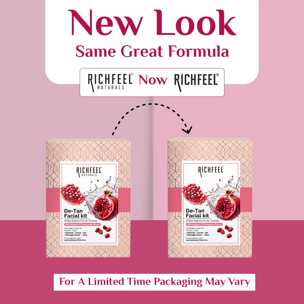 Richfeel De-Tan Facial Kit 250g