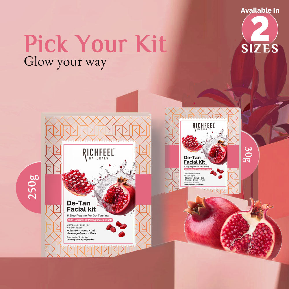 Richfeel De-Tan Facial Kit 250g