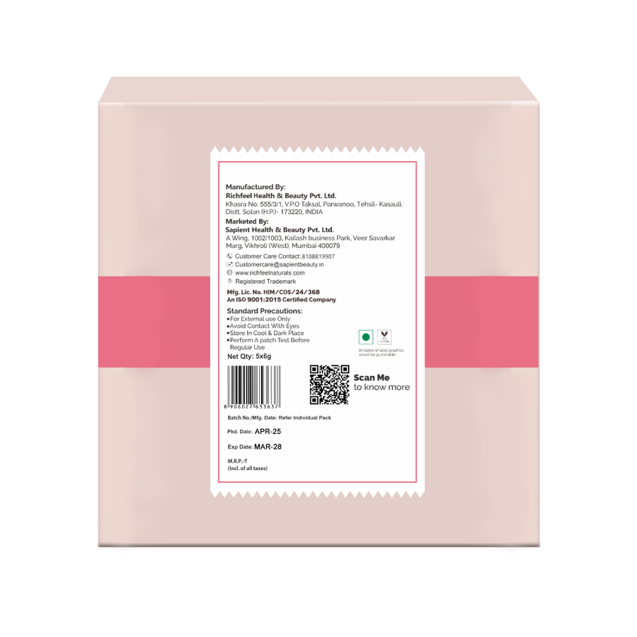 Richfeel Detan Facial Kit 30 g