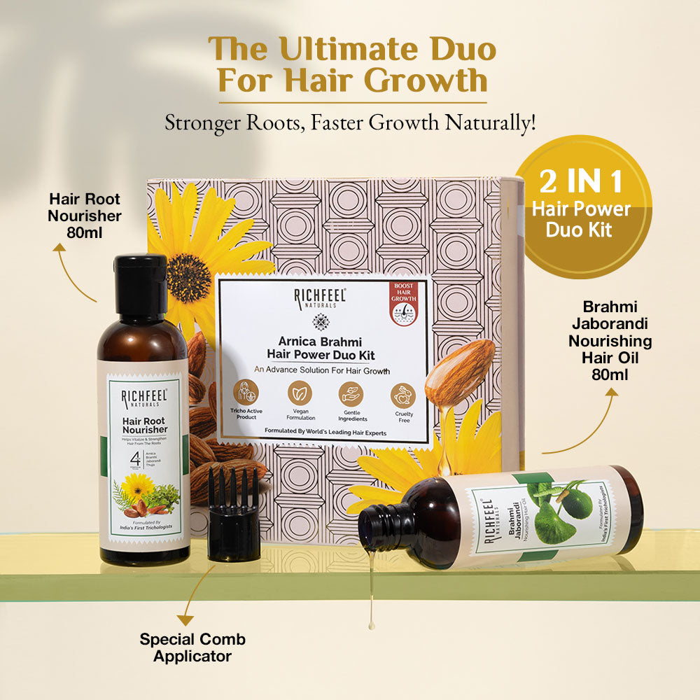 Richfeel Arnica Brahmi Hair Power Duo Kit