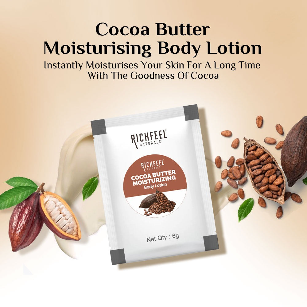 Richfeel Cocoa Butter Moisturizing Body Lotion 6Ml
