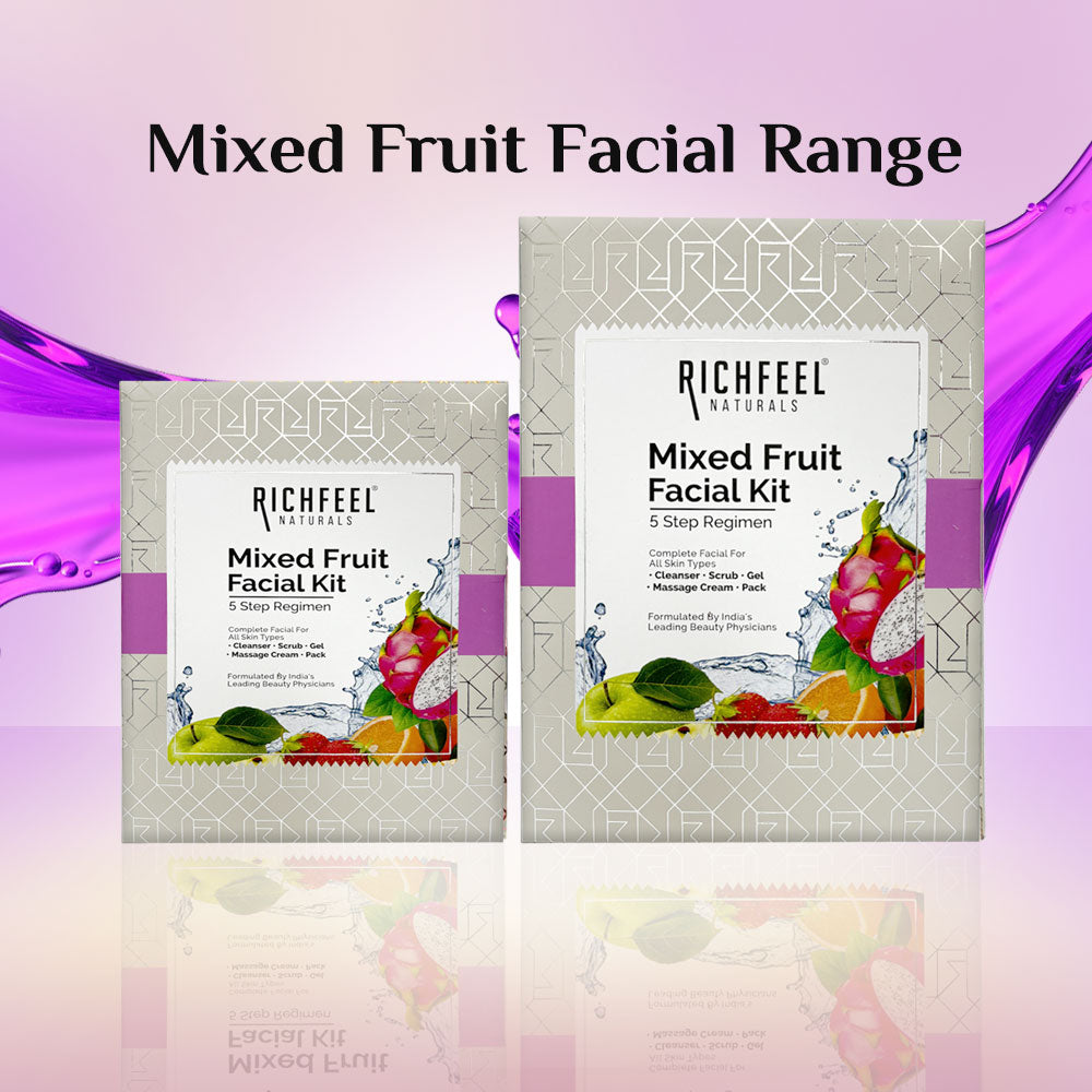Richfeel Mixed Fruit Facial kit 5x50 G