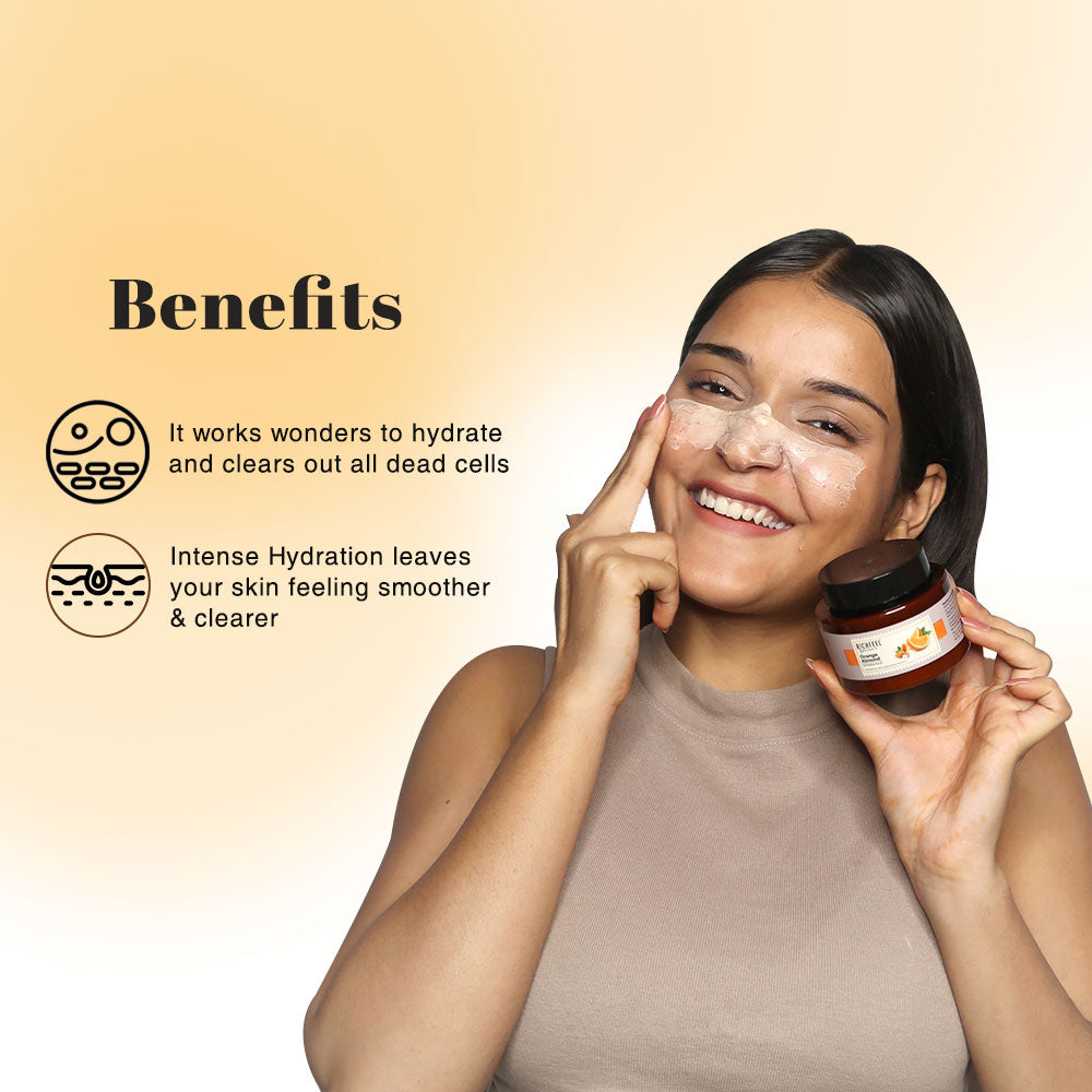 Richfeel Orange Almond Exfoliating Scrub 100 g