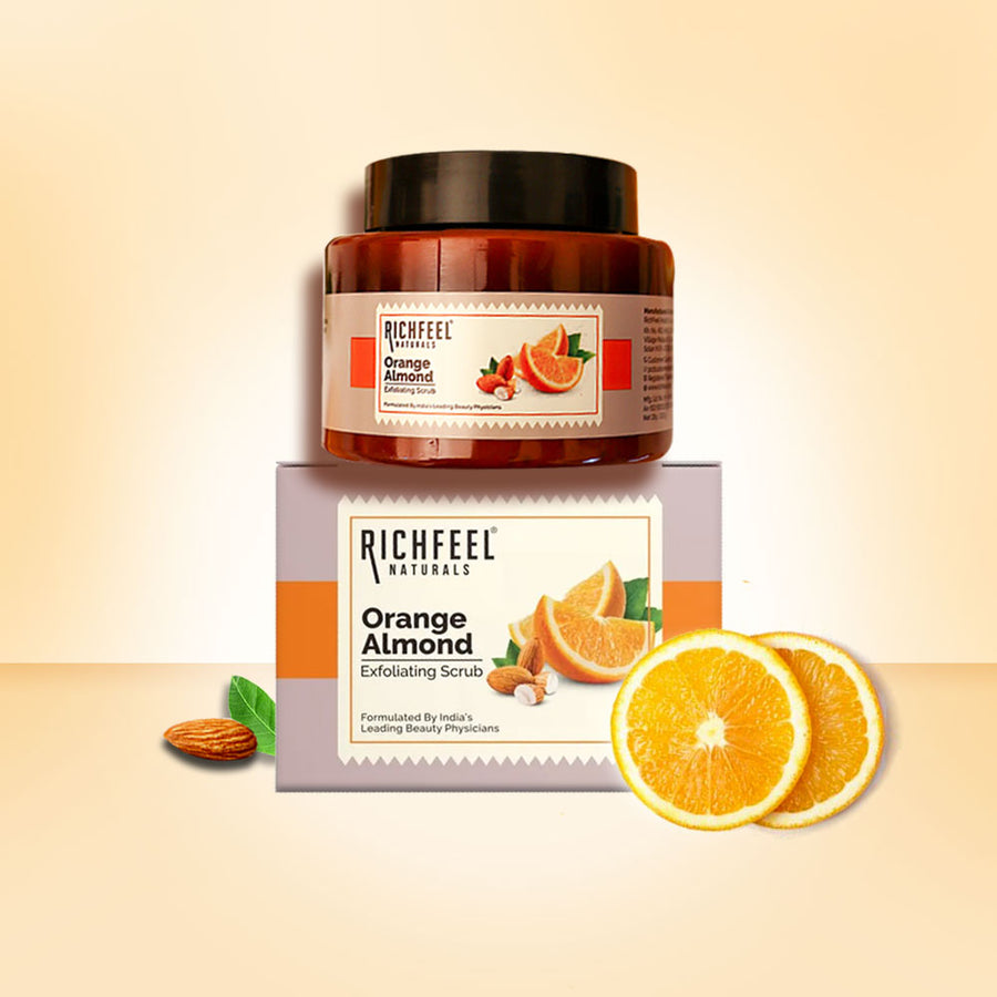 Richfeel Orange Almond Exfoliating Scrub 100 g