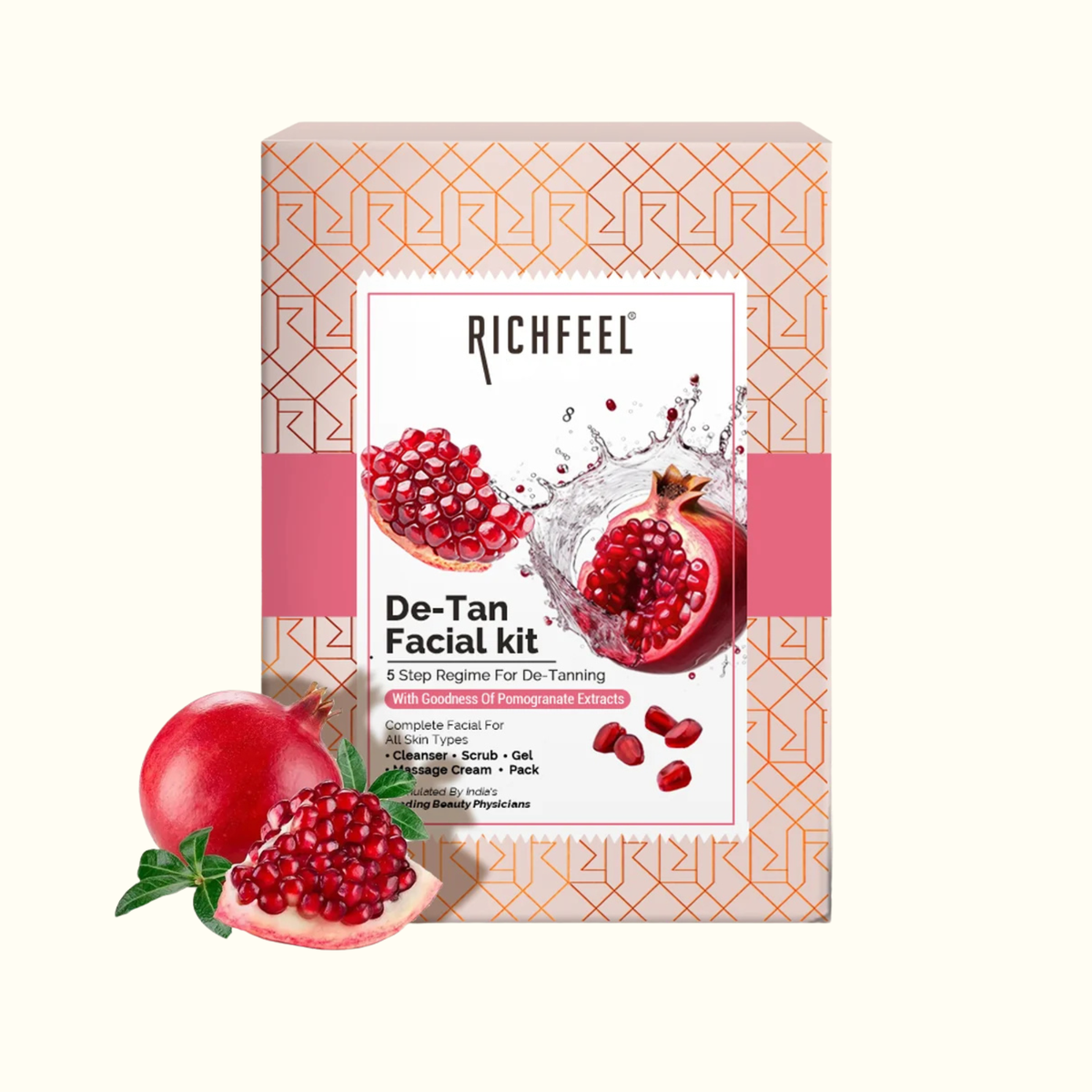 Richfeel De-Tan Facial Kit 250g