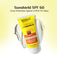 Richfeel Sunshield SPF 60 with Free Face Wash