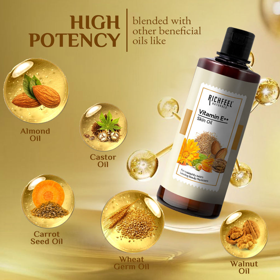 Richfeel Vitamin E Skin Oil 500 ml