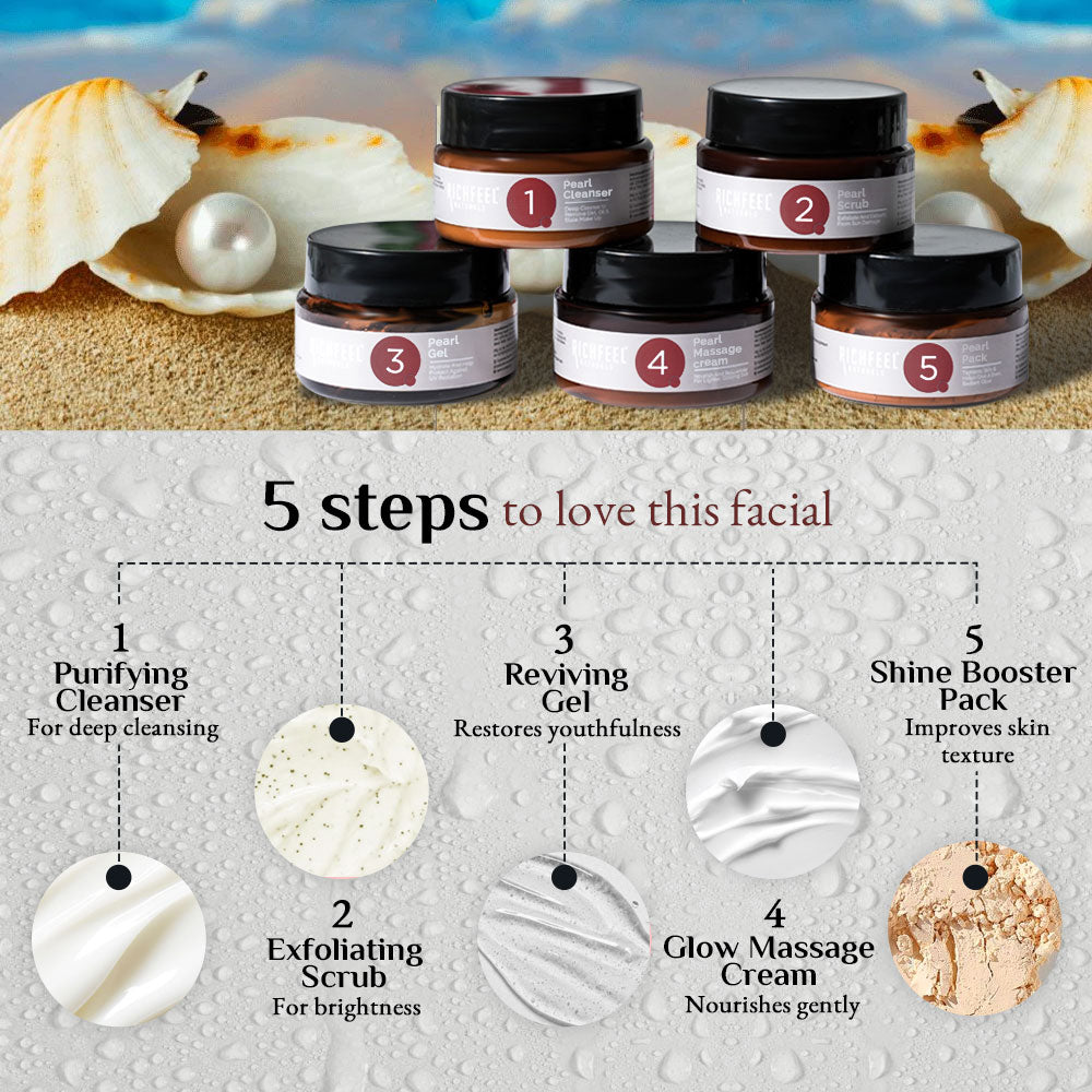 Richfeel Pearl Facial Kit 250 g
