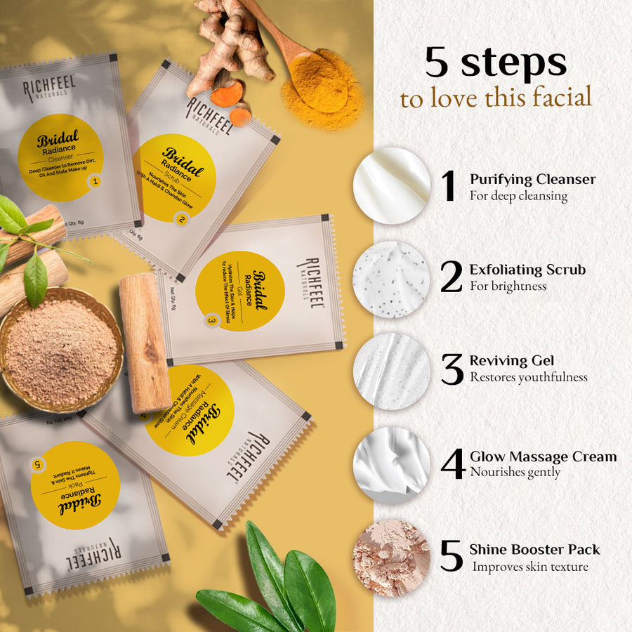 Richfeel Bridal Radiance Facial Kit 30 g