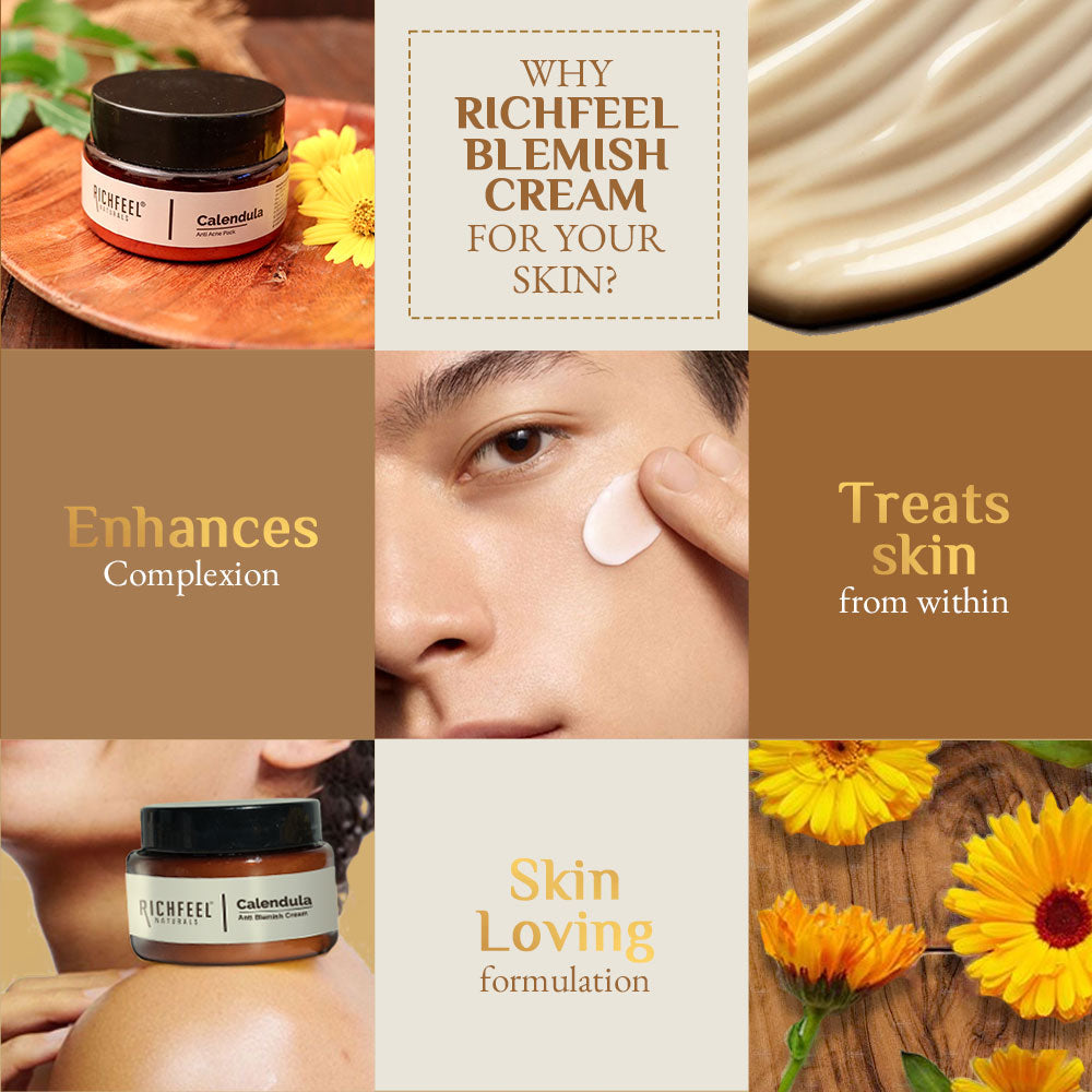 Richfeel Calendula Anti Blemish Cream 50 g