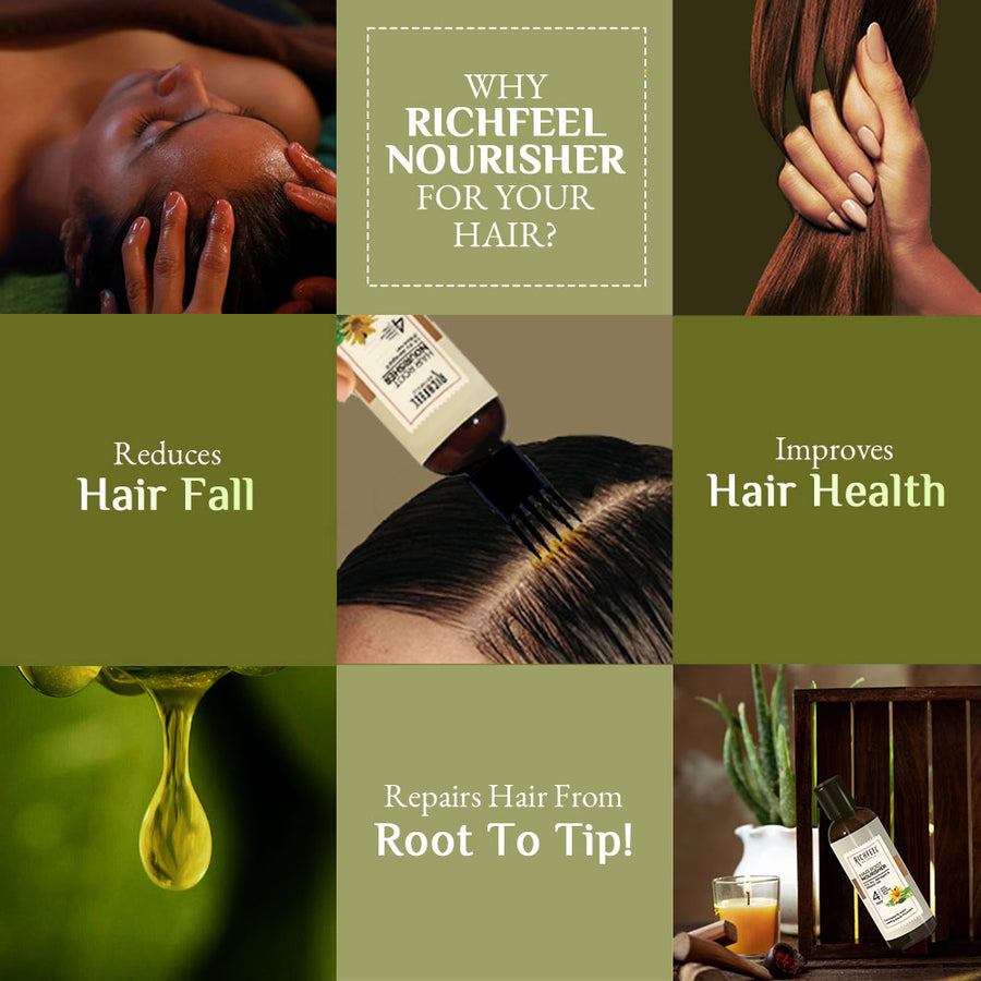 Richfeel Hair Root Nourisher 80 Ml (Pack of 2)