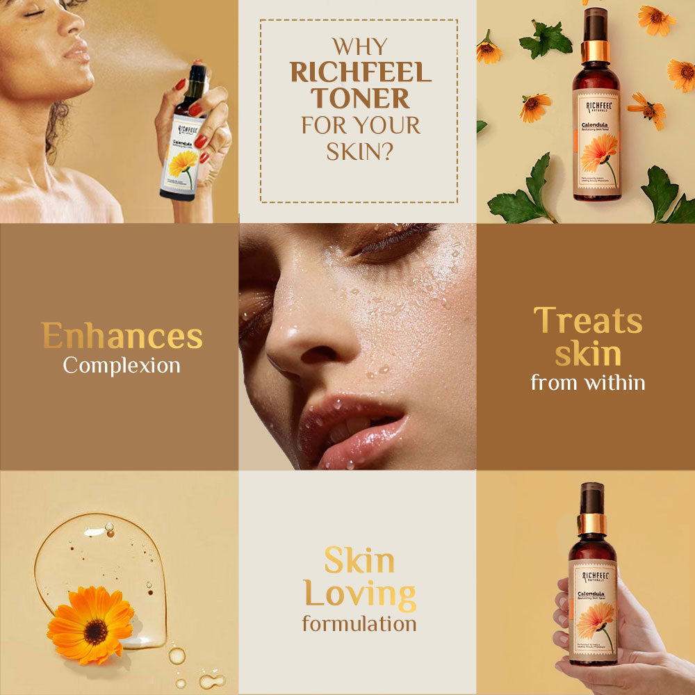 Richfeel Calendula Revitalizing Skin Toner 80 ml