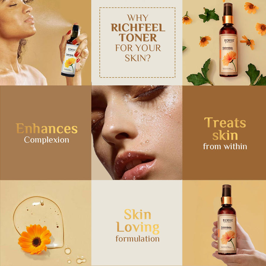 Richfeel Calendula Revitalizing Skin Toner 80 ml