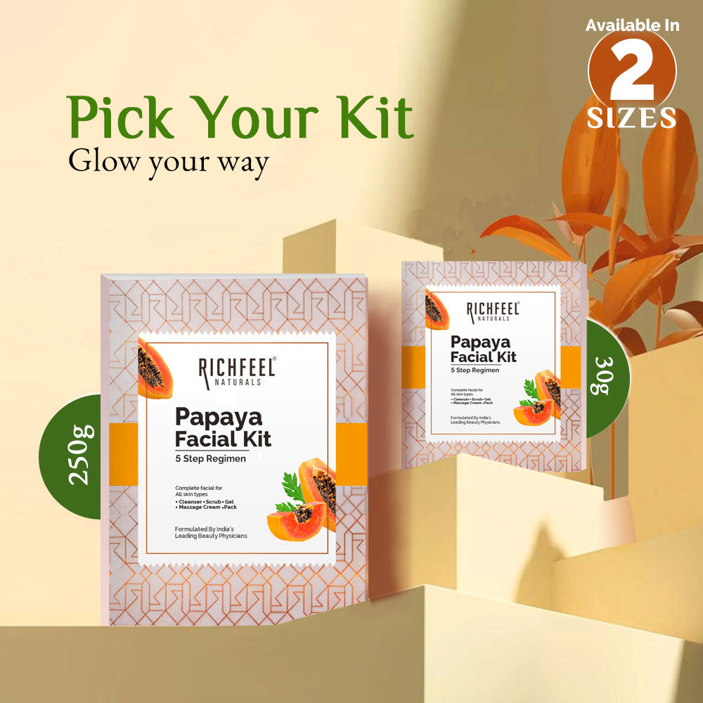 Richfeel Papaya Facial Kit 5X50 gm