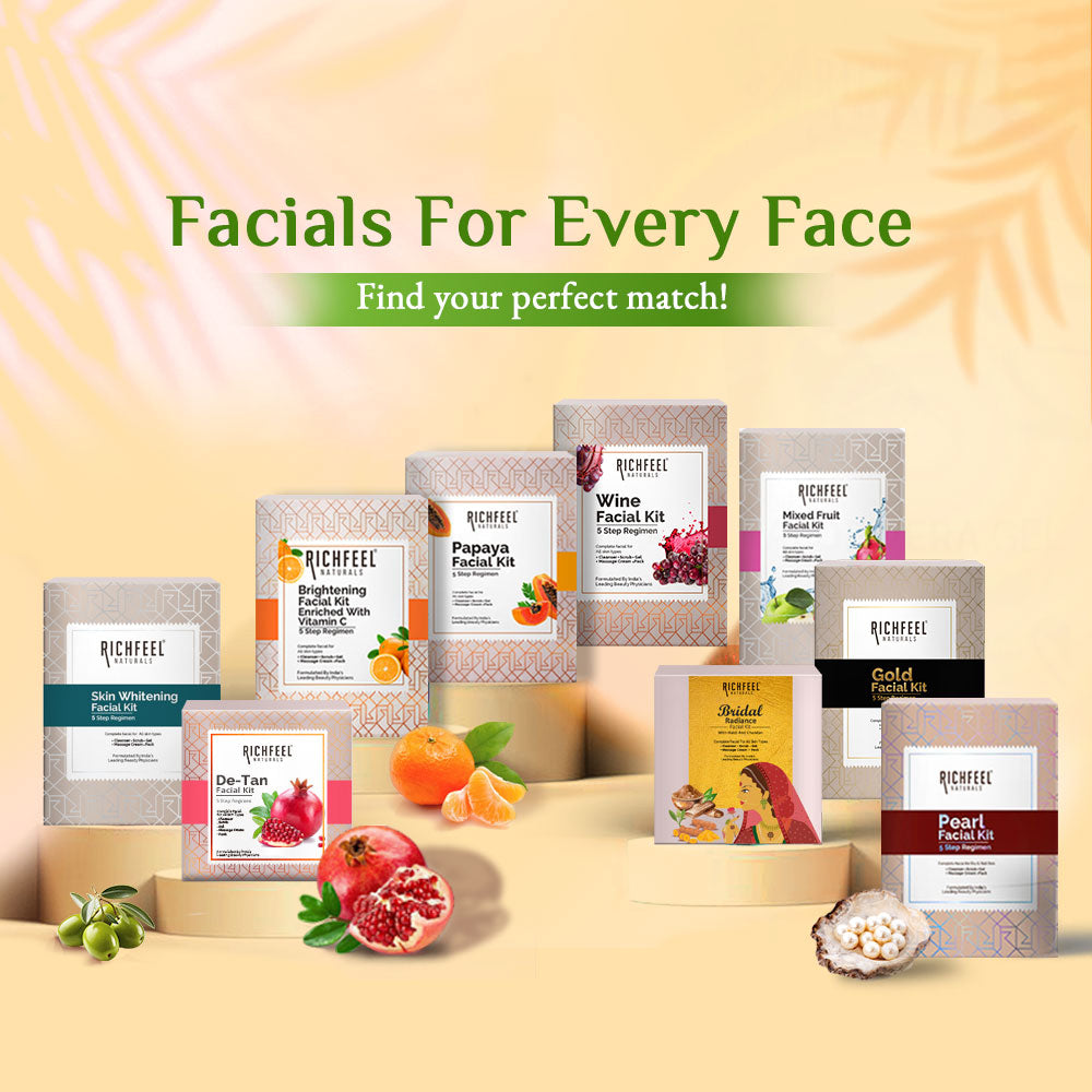 Richfeel Papaya Facial Kit 5X50 gm