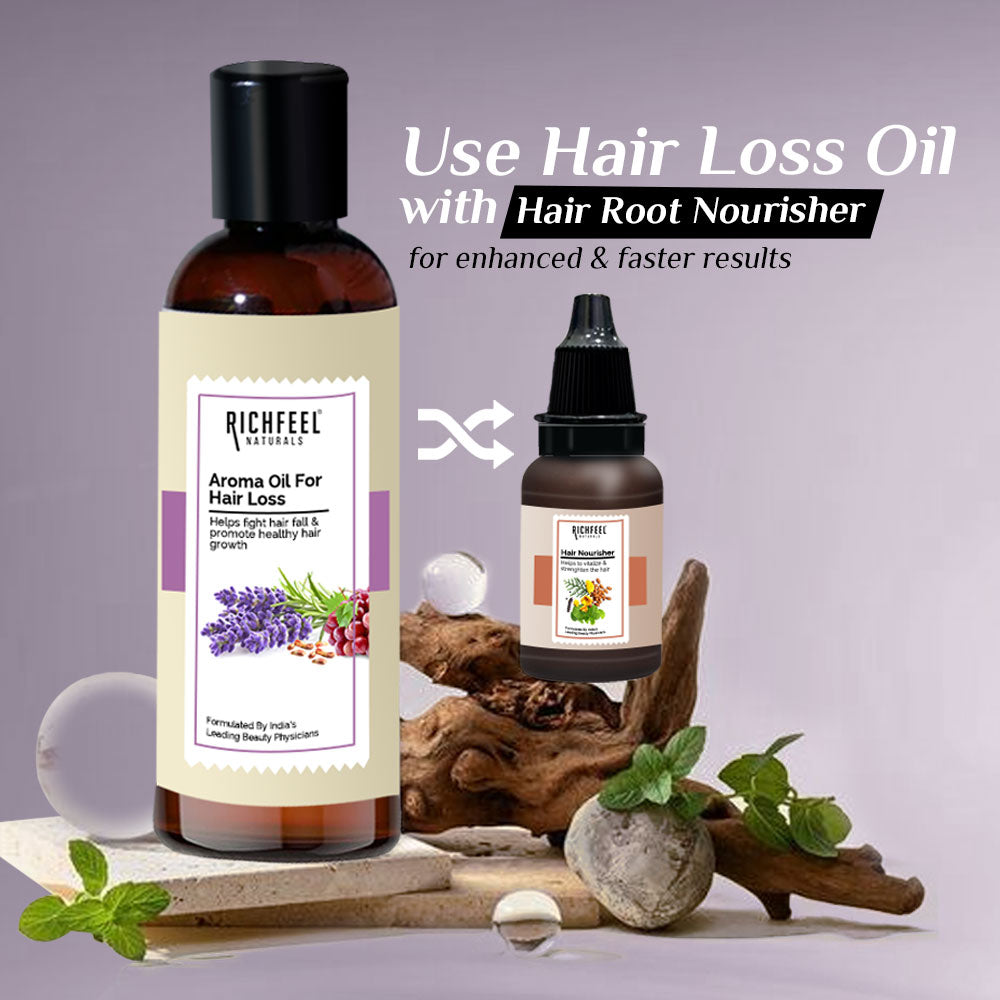 Richfeel Aroma Oil for Hair Loss 100 ml Pack of 2