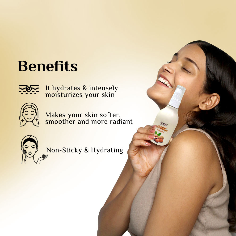 Richfeel Almond Nourishing Body Lotion 100 Ml