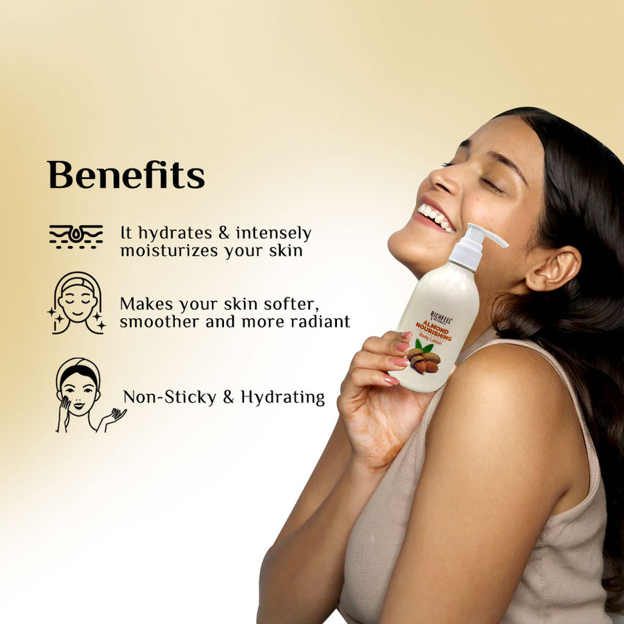 Richfeel Almond Nourishing Body Lotion 200 Ml