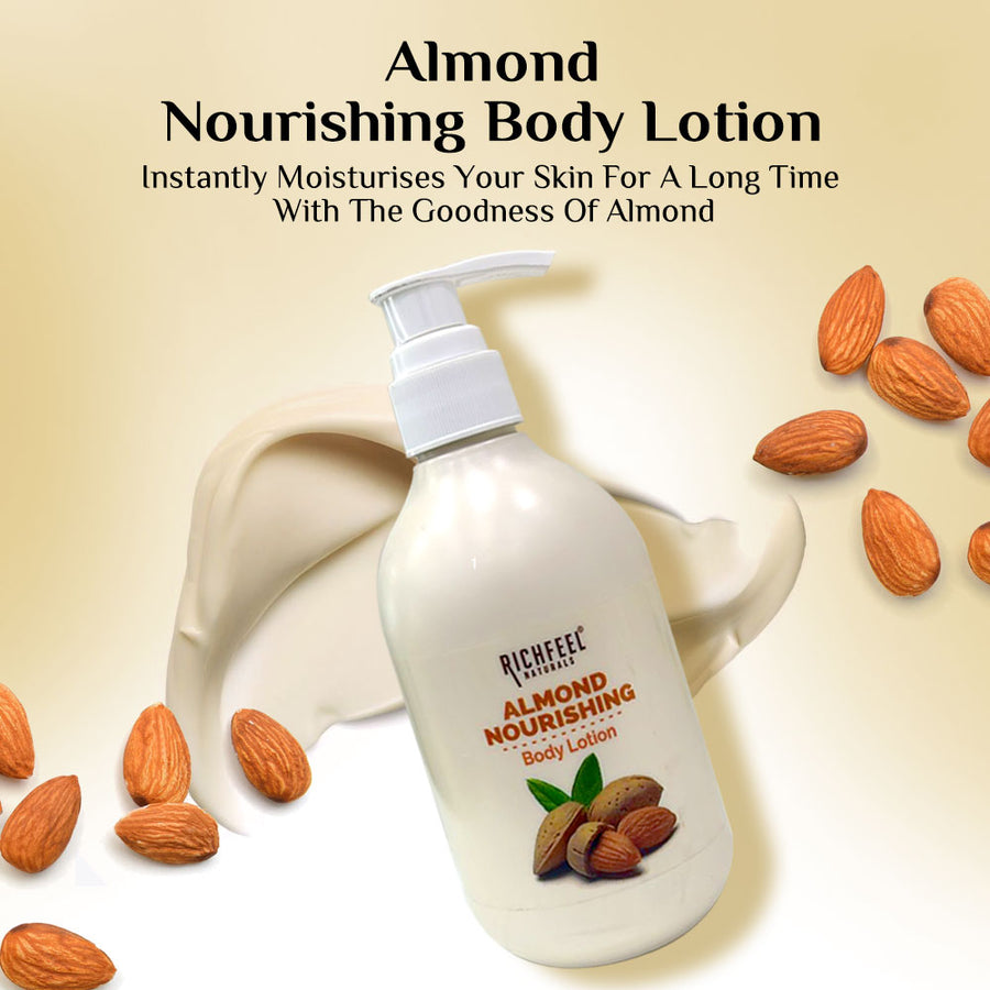 Richfeel Almond Nourishing Body Lotion 400 Ml