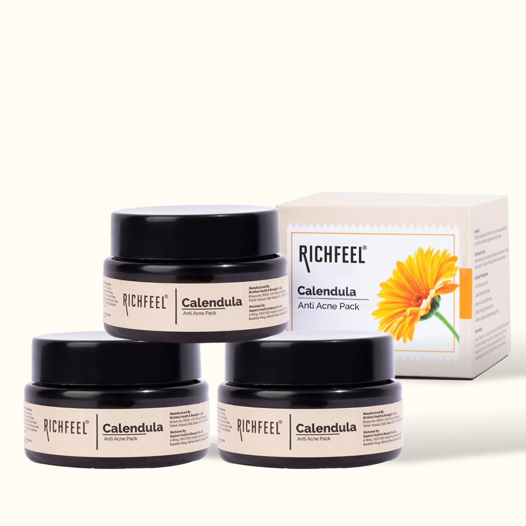 Richfeel Anti Acne Pack 50 G Pack of 3