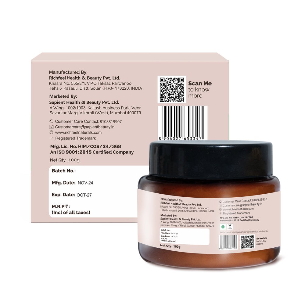 Richfeel Brahmi Intensive Repair Hair Pack 100 g
