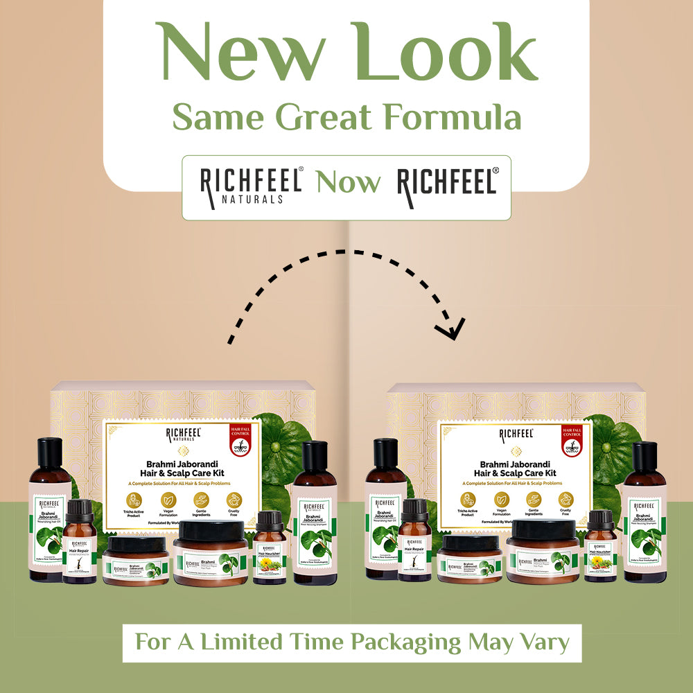Richfeel Brahmi Jaborandi Hair & Scalp Care Kit
