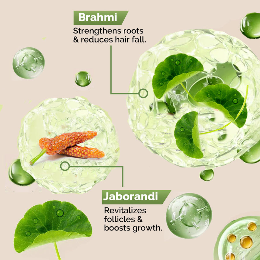 Richfeel Brahmi Jaborandi Hair & Scalp Care Kit