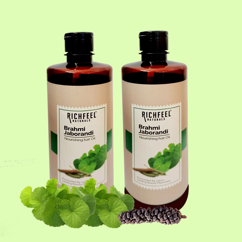 Richfeel Brahmi Jaborandi Hair Oil 500 ML Pack of 2