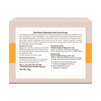 Richfeel Calendula Anti Acne Soap 75 G Pack of 8