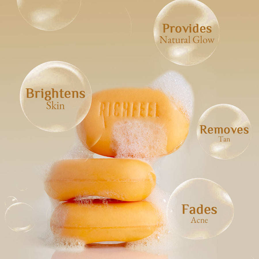 Richfeel Calendula Anti Acne Soap 75 G Pack of 4