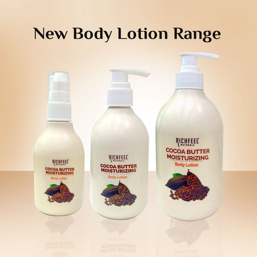 Richfeel Cocoa Butter Moisturizing Body Lotion 400 Ml