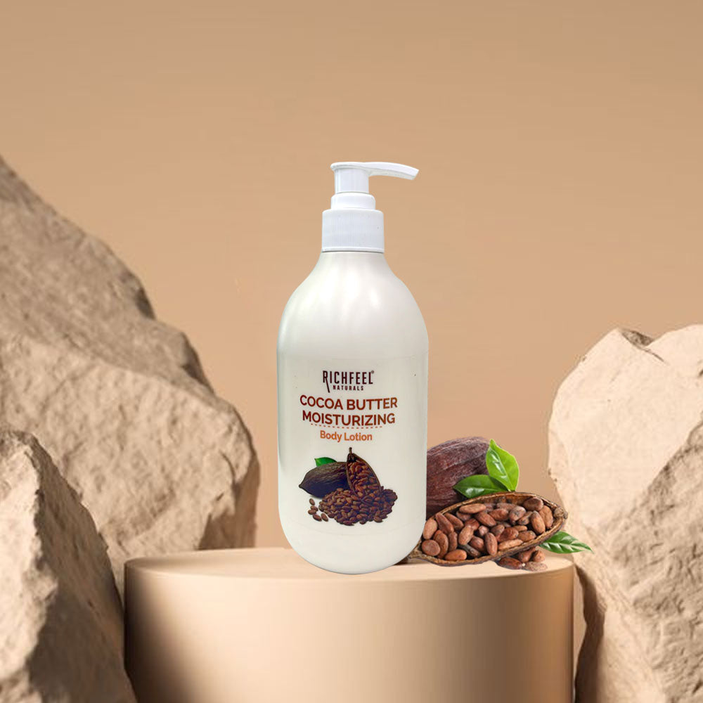 Richfeel Cocoa Butter Moisturizing Body Lotion 400 Ml