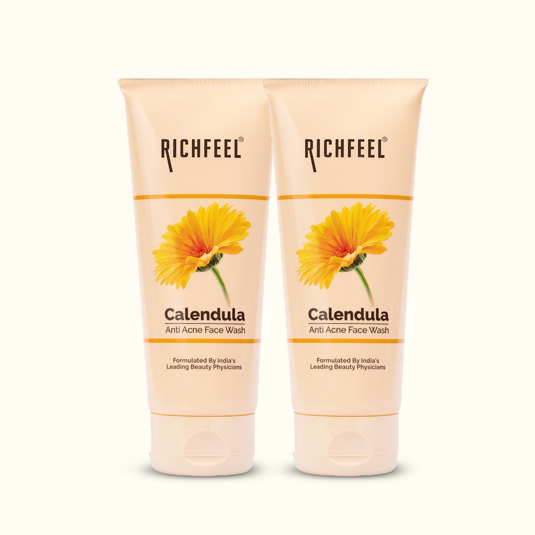 Richfeel Calendula Anti Acne Face Wash 100 g (Pack of 2)